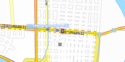 Stadtplan Ōsaka Tenman-gū