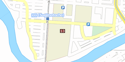 Städtische Universität Ōsaka Stadtplan